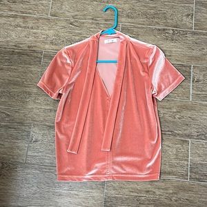 Madewell velvet top